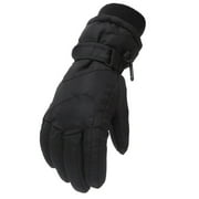 BOOMNY Winter Outdoor Kids Boys Girls Snow Skating Snowboarding Windproof Warm Ski Gloves Size M/L Cute Toddler Baby Dailywear